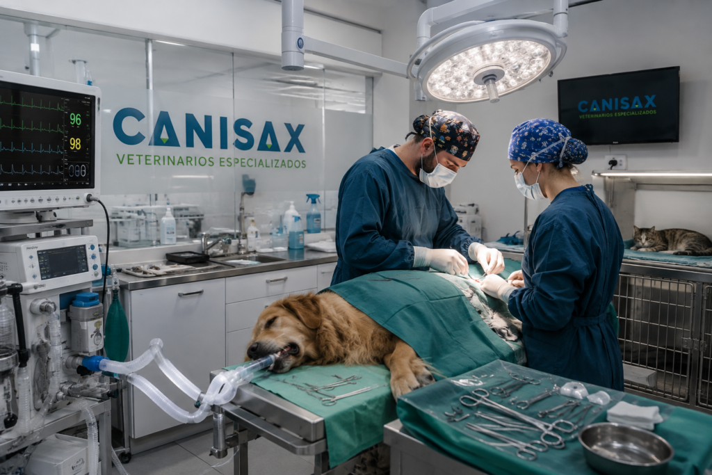cirugía veterinaria